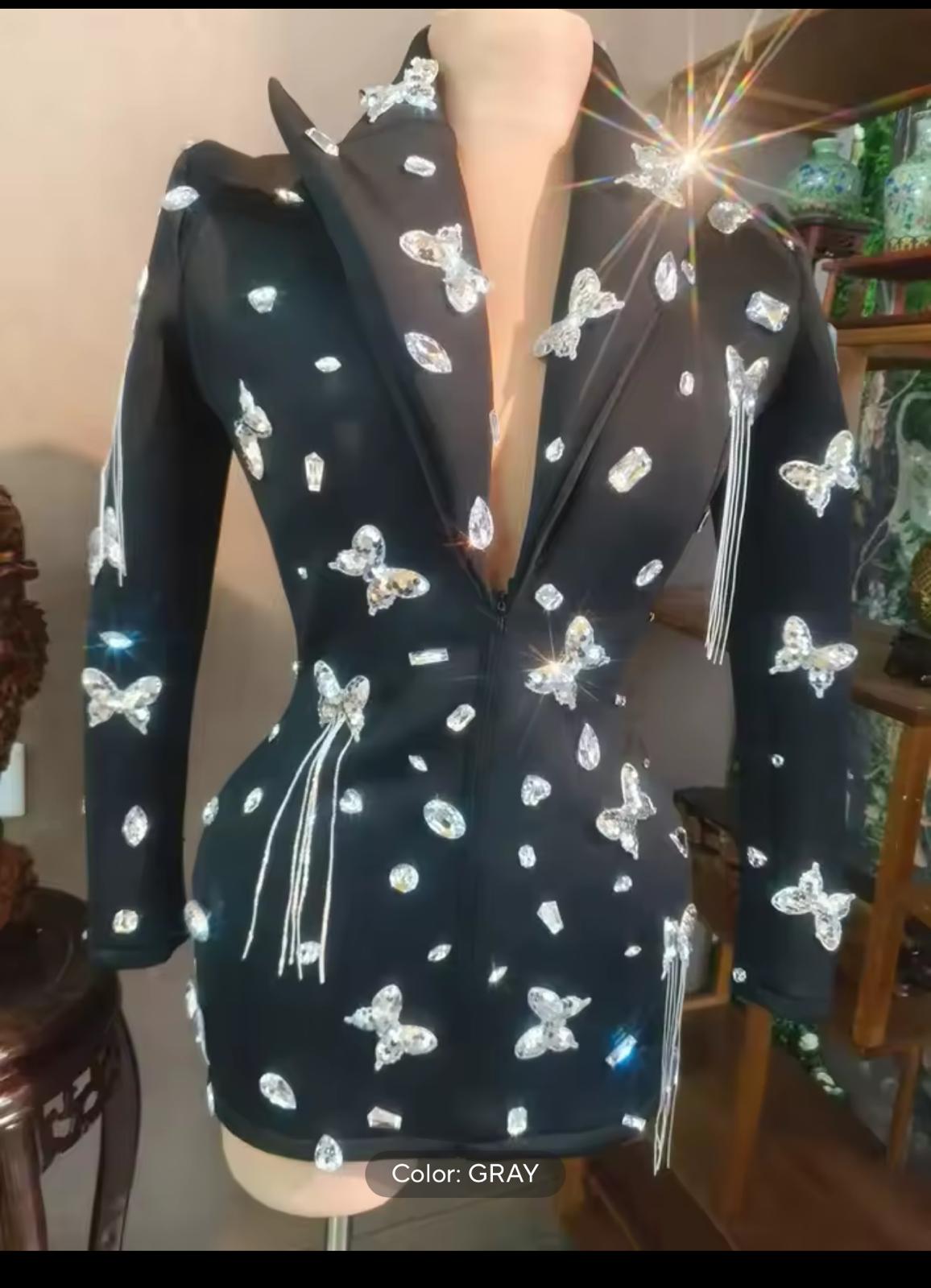 Black Blazer Dress