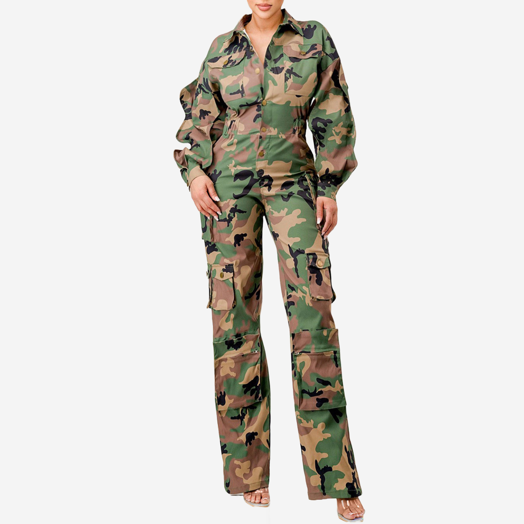 Camouflage Jumpsuit