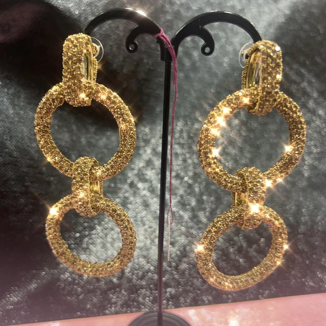 Gold Loop Earrings