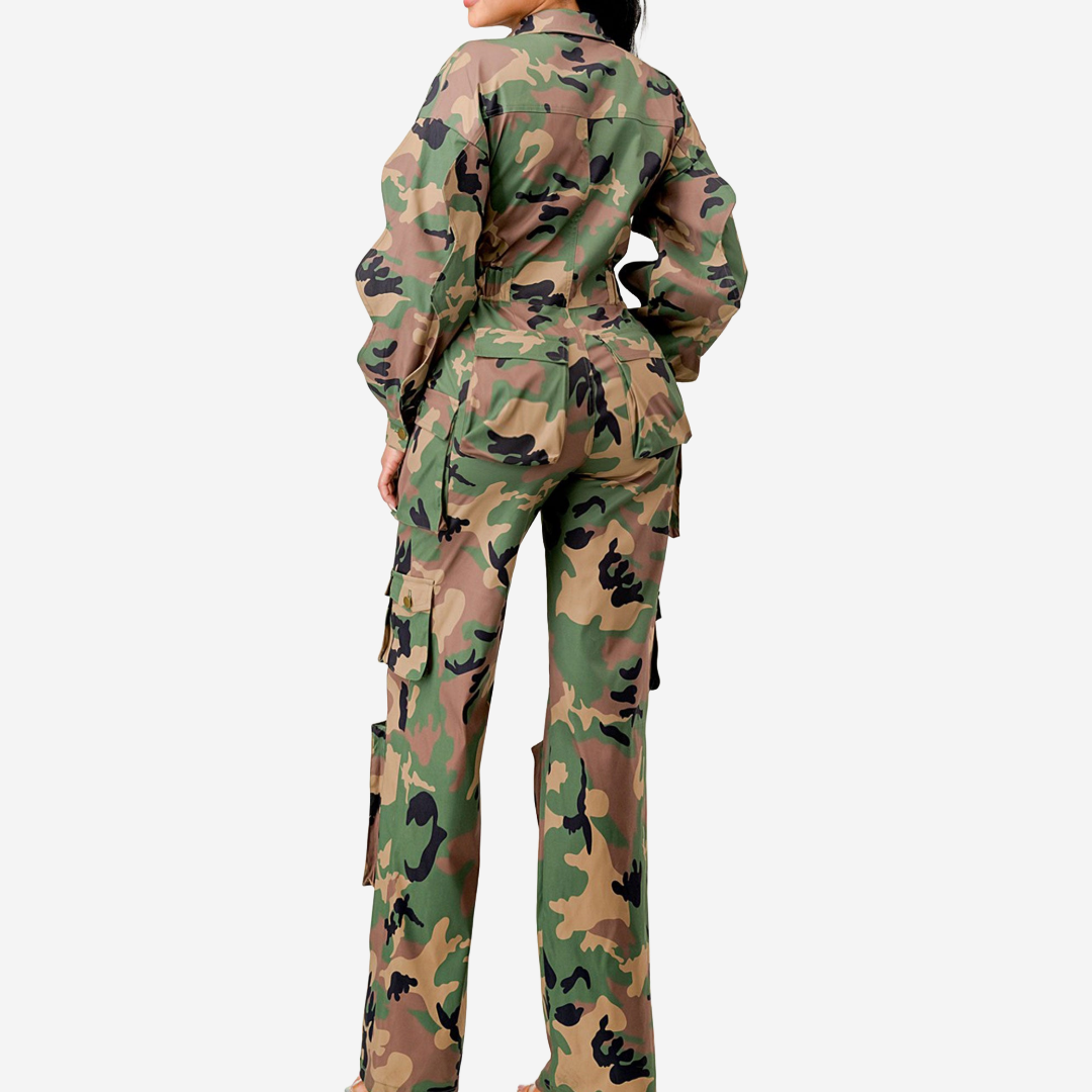 Camouflage Jumpsuit