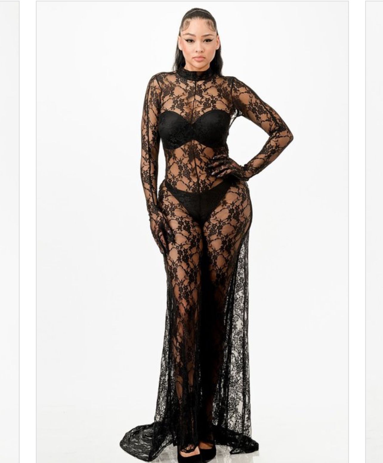 Lace Jump Suit