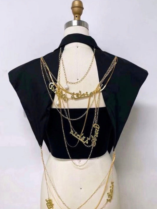 Chained Crop Top